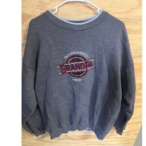 Men's‎ Vintage Grandpa Sweater Embroidery Large